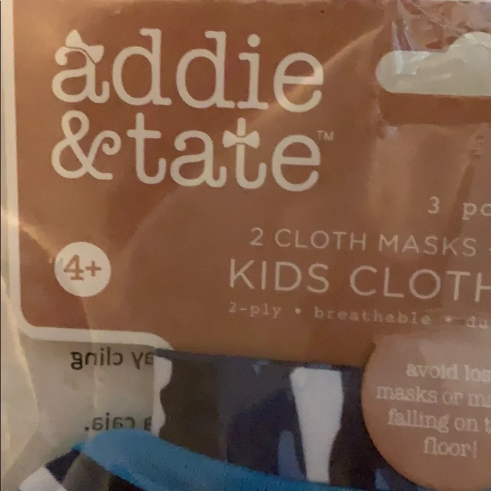 Price firm!Addie and Tate‎ face masks